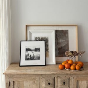 Home black&white winter print